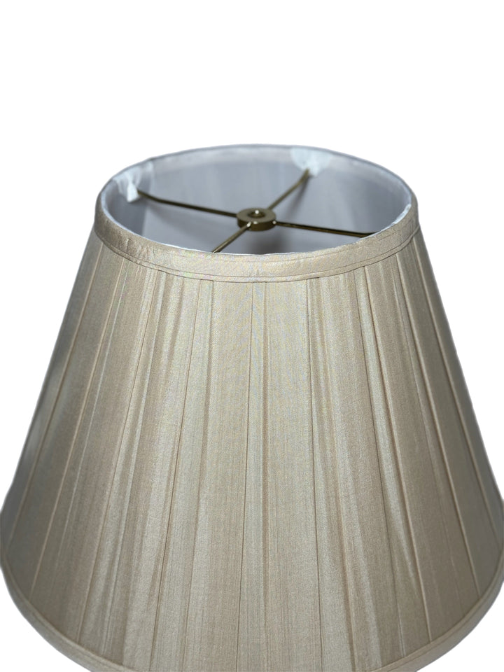 Bisque Silk Box Pleat - Multiple Sizes