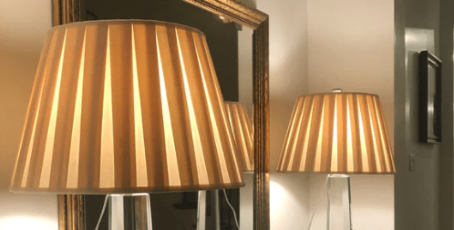 Box Pleat Silk - Pembroke Shape - Lux Lamp Shades
