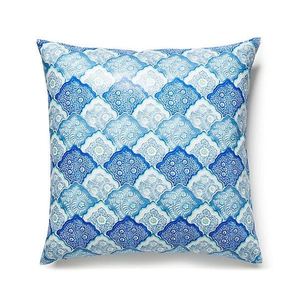 Scalamandré Akira Pillow | Porcelain Blues - Lux Lamp Shades