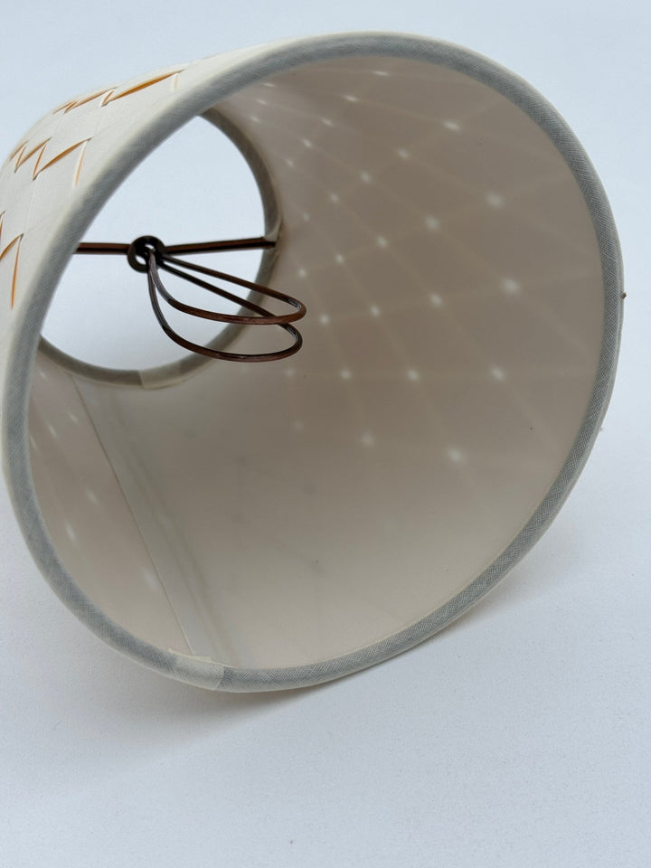 Woven Paper Chandelier Lamp Shade - Available in Two Sizes - Lux Lamp Shades