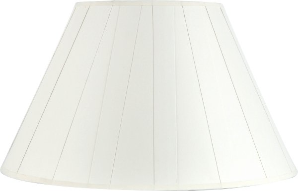 16" Box Pleat Paper Lamp Shade - Lux Lamp Shades