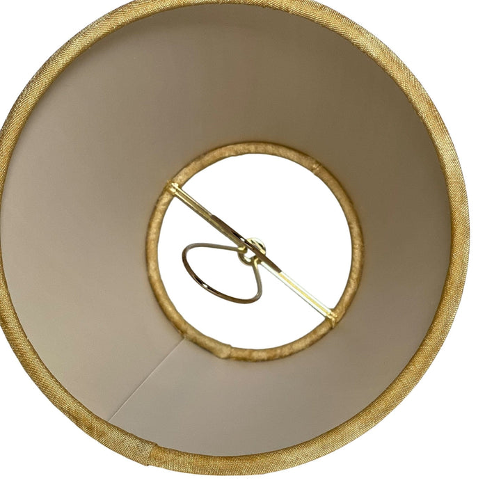 5" Gold Silk Hardback - Lux Lamp Shades