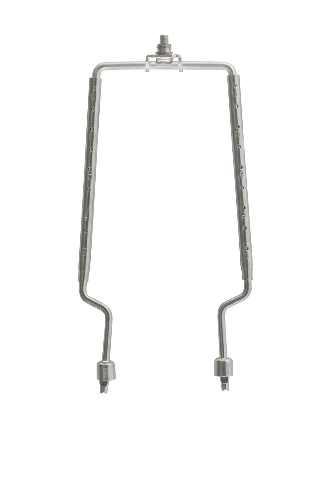 8-12" Chrome Adjustable Harp - Lux Lamp Shades