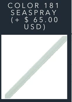 Add-On Purchase Samuel & Sons Trim - 9/16" CAMBRIDGE STRIE BRAID - Lux Lamp Shades