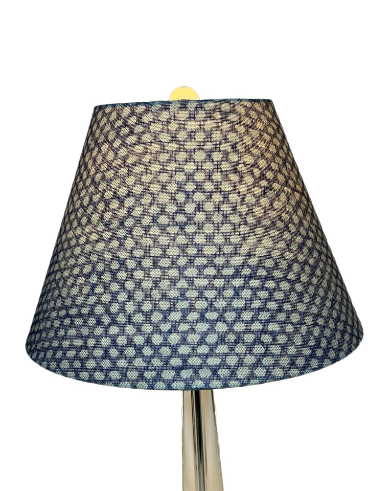 Custom Hardback Empire Shades Made using Fermoie Fabric - 16" and 18" base - Lux Lamp Shades