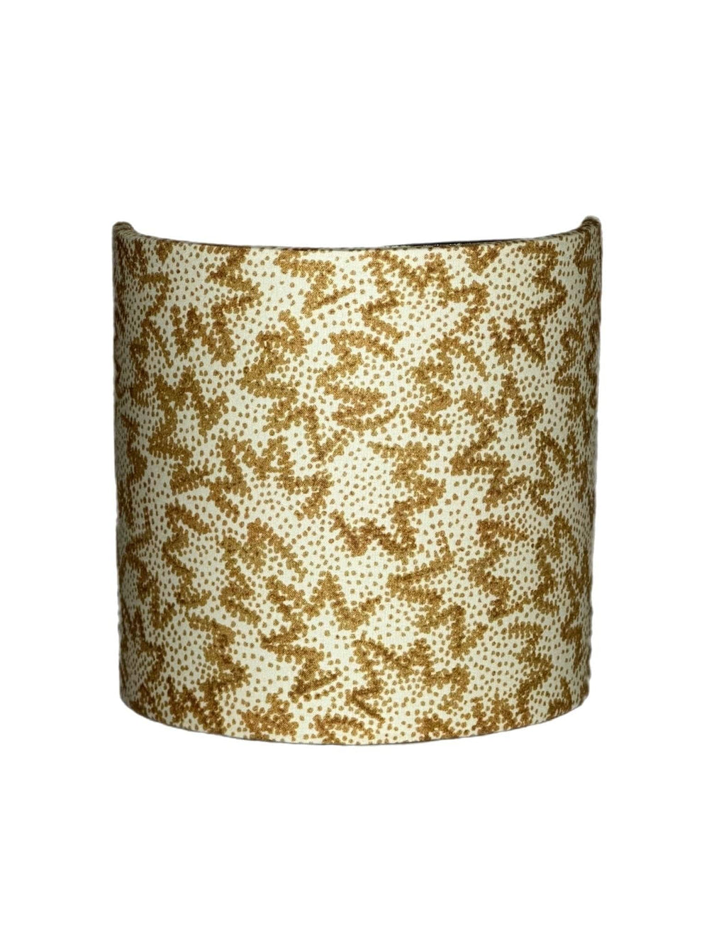 Custom Sconce Lamp Shade made with - 5" Half Drum with Candle Clip (12 shades in stock) - Lux Lamp Shades