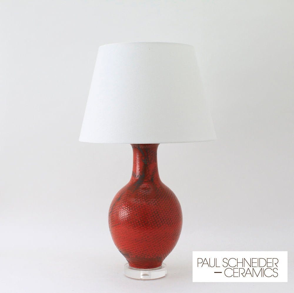 Linen Pembroke Lamp Shade with Custom Trim Options - Lux Lamp Shades