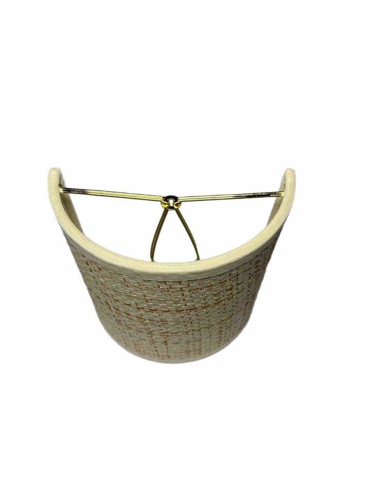 New -5" Raffia Half Drum with Candle Clip - Lux Lamp Shades