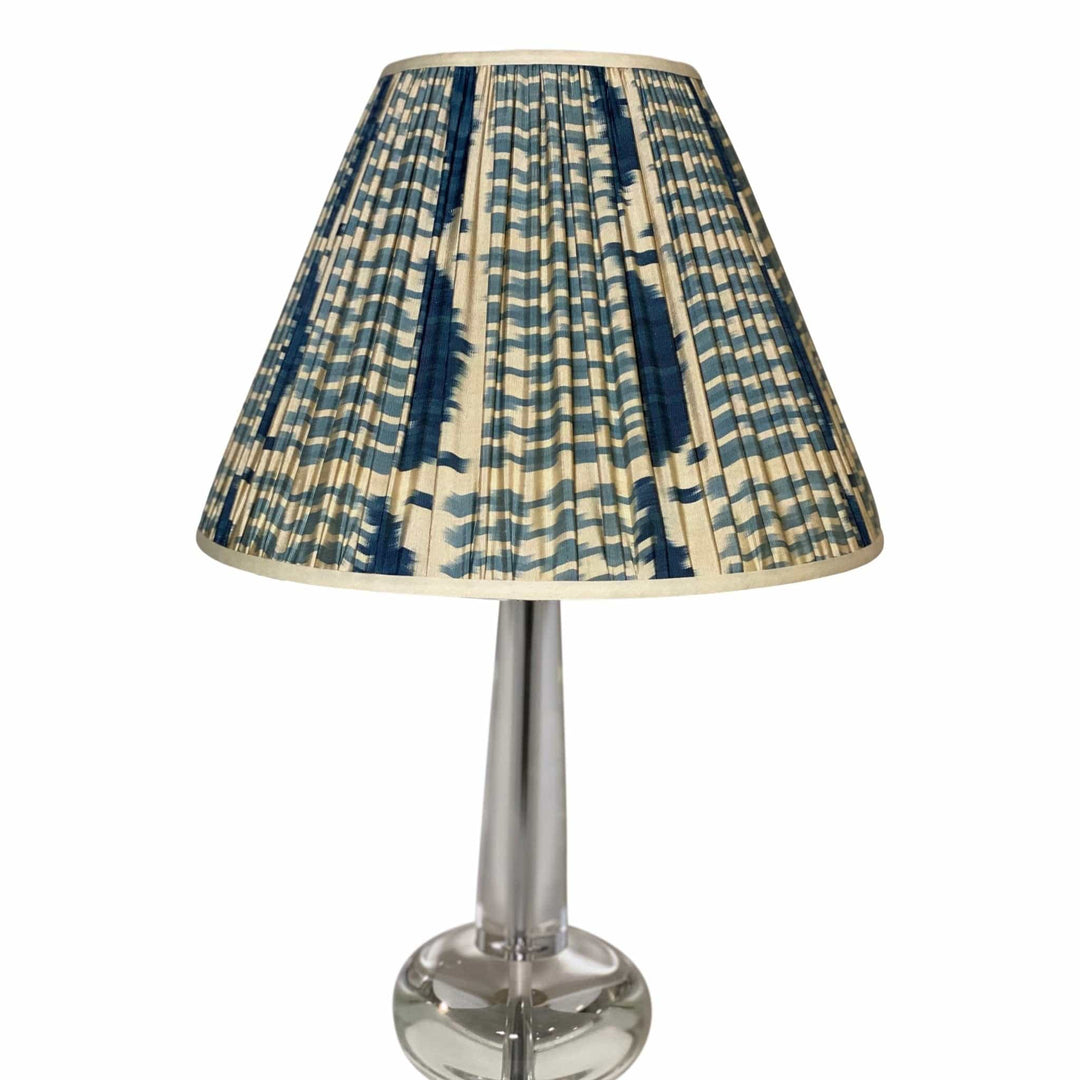 New Gathered 16" IKAT Silk Empire - Lux Lamp Shades
