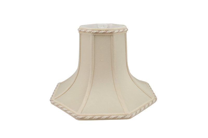 Octagon Bell with Trim - Lux Lamp Shades