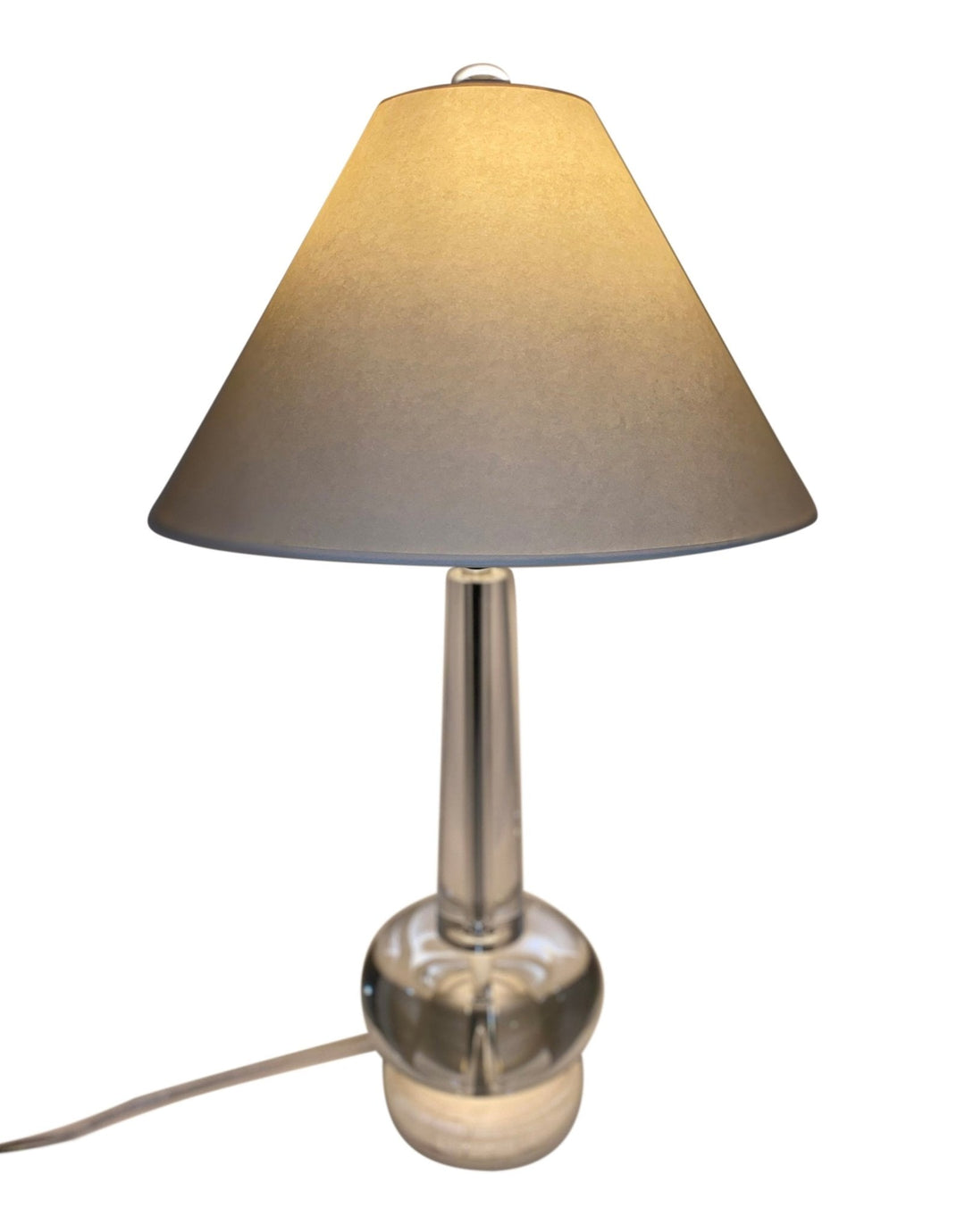 Vellum Paper with Cream interior Empire Hard-back Lamp Shade - Multiple Sizes + CUSTOM SIZES - Lux Lamp Shades