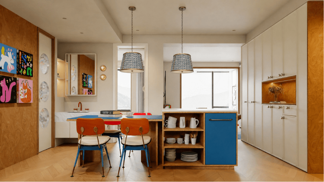 Kitchen Island Pendant Lights: A Sizing Guide - Lux Lamp Shades