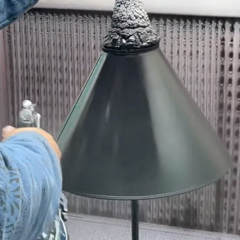 Making of Black Paper Lamp Shade - Lux Lamp Shades