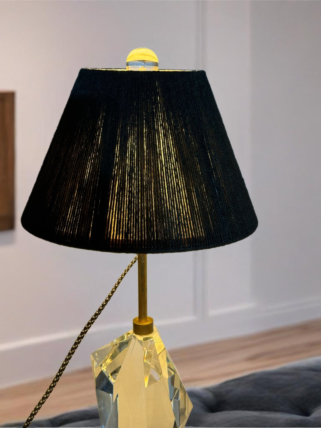 12" Base - Custom Jute String - Lux Lamp Shades