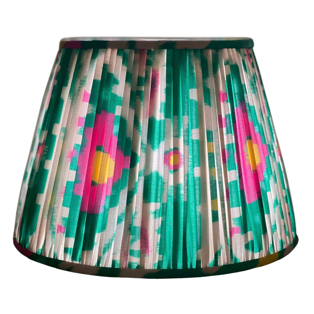 Shirred/gathered empire shade