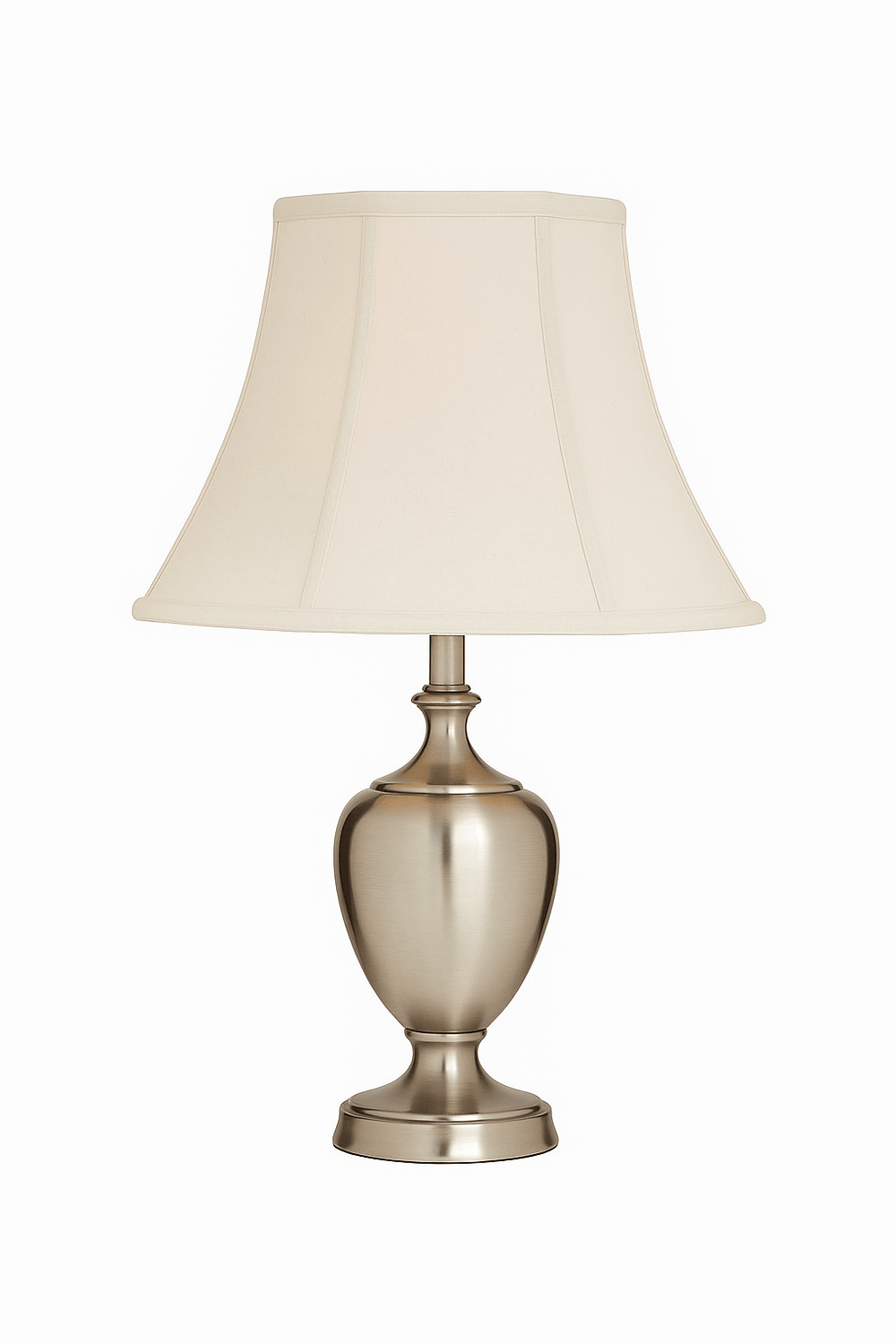 Basic Square Bell Anna Rayon Lamp Shade - Off White - Lux Lamp Shades