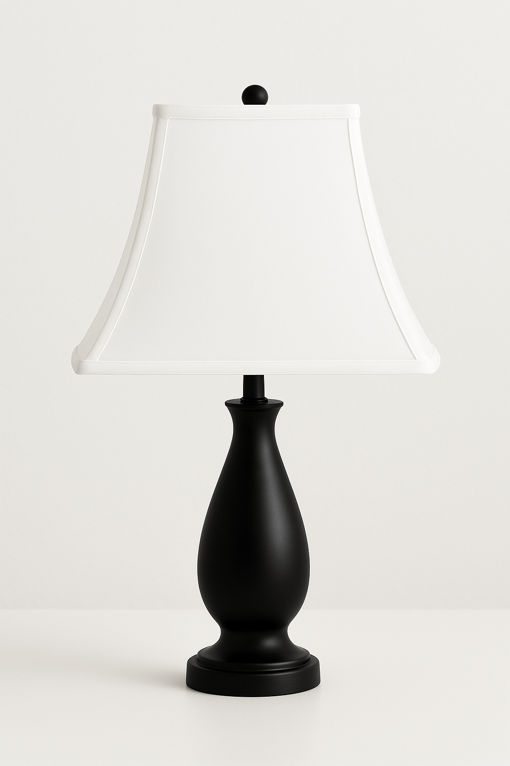 Basic Square Supreme Satin Lamp Shade - Off White - Lux Lamp Shades