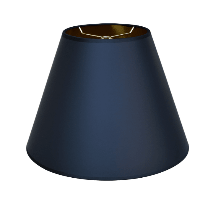 Black & Gold Empire Parchment Lampshade - Lux Lamp Shades