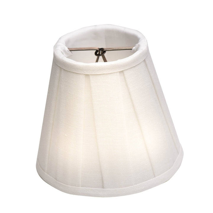 Box Pleat Linen - Empire - Chandelier Shade - Lux Lamp Shades