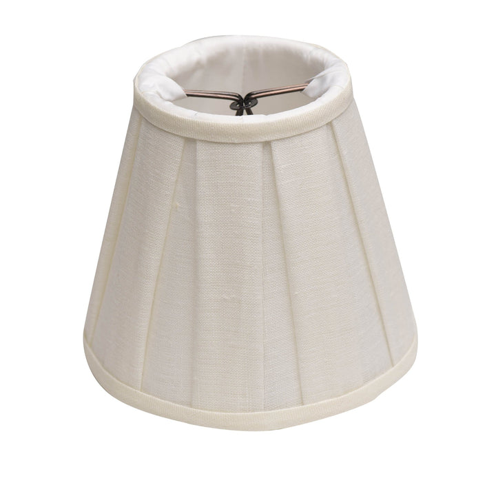 Box Pleat Linen - Empire - Chandelier Shade - Lux Lamp Shades