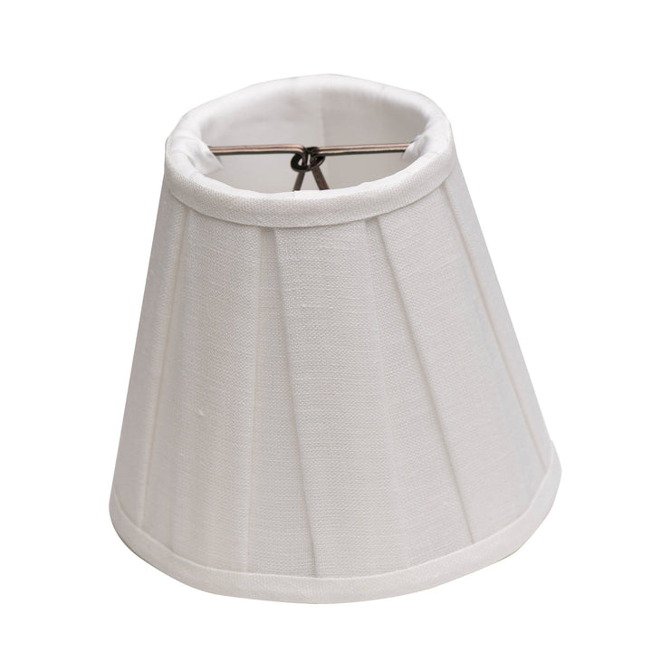 Box Pleat Linen - Empire - Chandelier Shade - Lux Lamp Shades