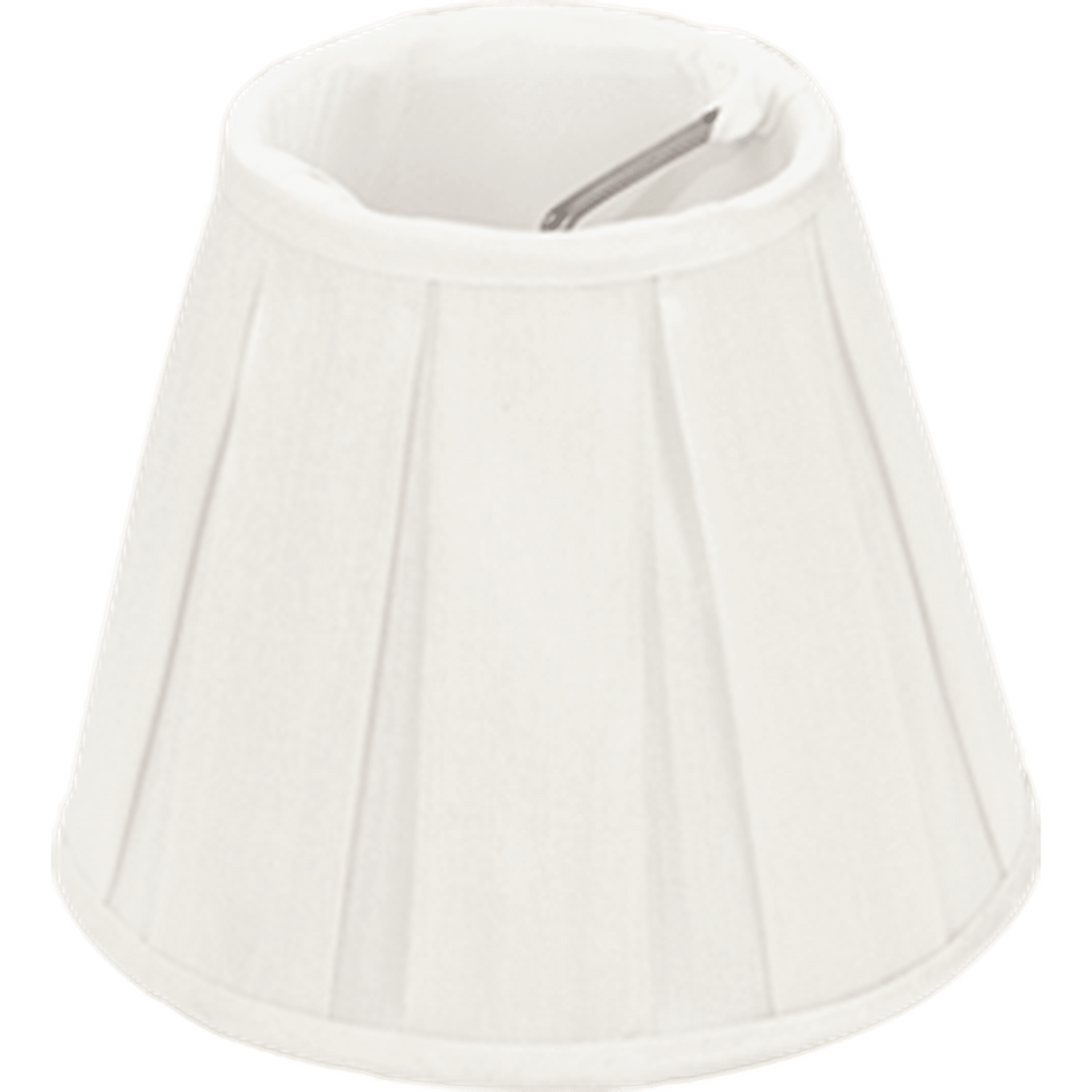 Box Pleat Silk Chandelier Lamp Shade - Lux Lamp Shades