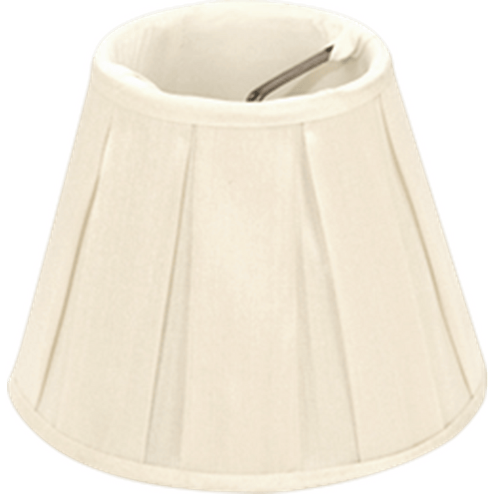 Box Pleat Silk Chandelier Lamp Shade - Lux Lamp Shades