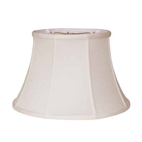 British Bell Supreme Satin Lamp Shade - Off White - Lux Lamp Shades