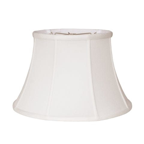 British Bell Supreme Satin Lamp Shade - White - Lux Lamp Shades
