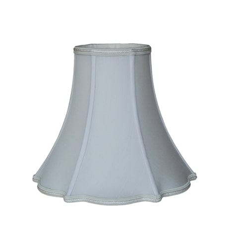 Cookie Cutter Bell 100% Pongee Silk Lamp Shade - Egg Shell - Lux Lamp Shades