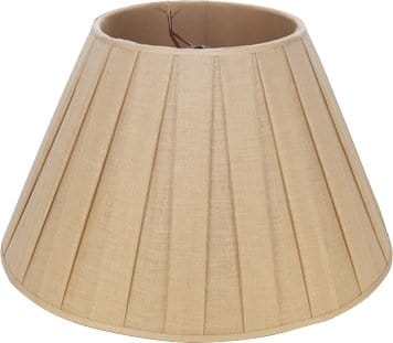 Copy of Box Pleat Linen Empire Lamp Shade - Lux Lamp Shades