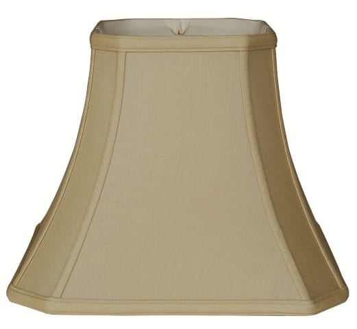 Cut Corner Square Bell - Lux Lamp Shades