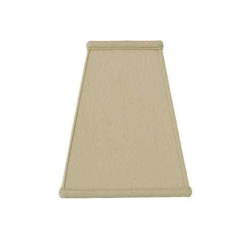 Deep Oblong Anna Rayon Lamp Shade - Coffee - Lux Lamp Shades