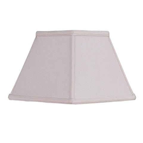 Diamond Supreme Satin Lamp Shade - Off White - Lux Lamp Shades