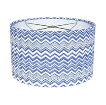 Drum Zigzag Hard Back - Lux Lamp Shades
