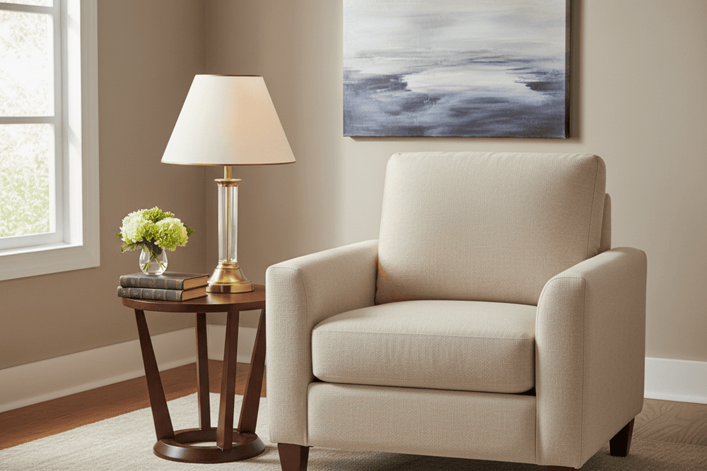 Empire Paper Shade With Accent Trim - Five Sizes - Lux Lamp Shades