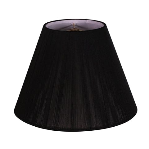 Empire String W/Hand Sewn Soft Lining String Lamp Shade - Black - Lux Lamp Shades