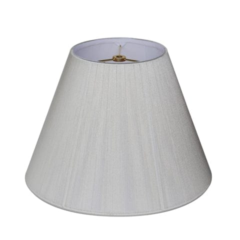 Empire String W/Hand Sewn Soft Lining String Lamp Shade - Mid White - Lux Lamp Shades