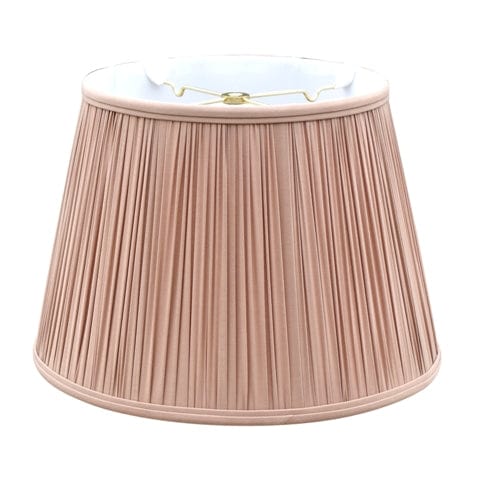 European Empire Hand Free Pleat Anna Rayon Lamp Shade - Wheat - Lux Lamp Shades