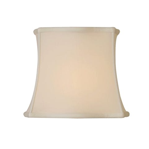 Fancy Drumpire Rectangle 100% Pongee Silk Lamp Shade - Sand - Lux Lamp Shades