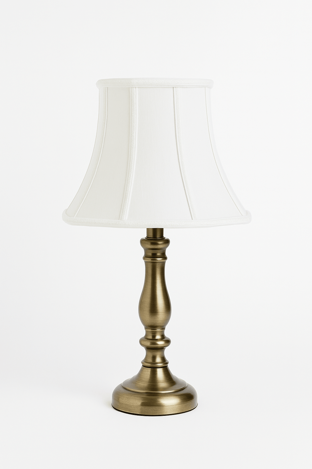 Fancy Octagon Supreme Satin Lamp Shade - Natural White - Lux Lamp Shades