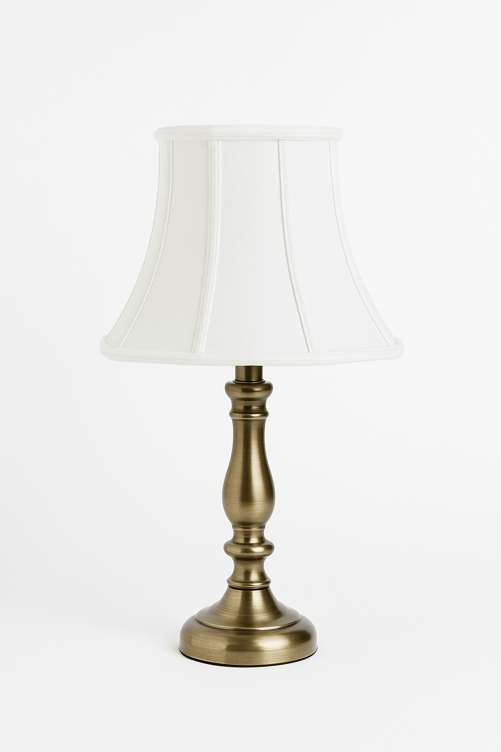 Fancy Octagon Supreme Satin Lamp Shade - Natural White - Lux Lamp Shades