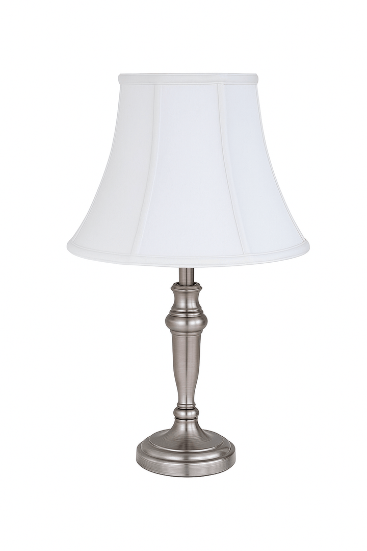 Fancy Octagon Supreme Satin Lamp Shade - Off White - Lux Lamp Shades