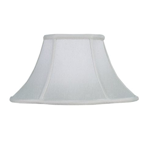 Fancy Oval Supreme Satin Lamp Shade - Off White - Lux Lamp Shades