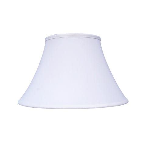 Flare Empire No Hug Anna Rayon Lamp Shade - White - Lux Lamp Shades