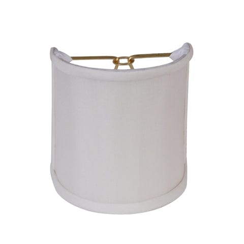 Half Wall Sconce Chandelier 100% Pongee Silk Lamp Shade - Egg Shell - Lux Lamp Shades