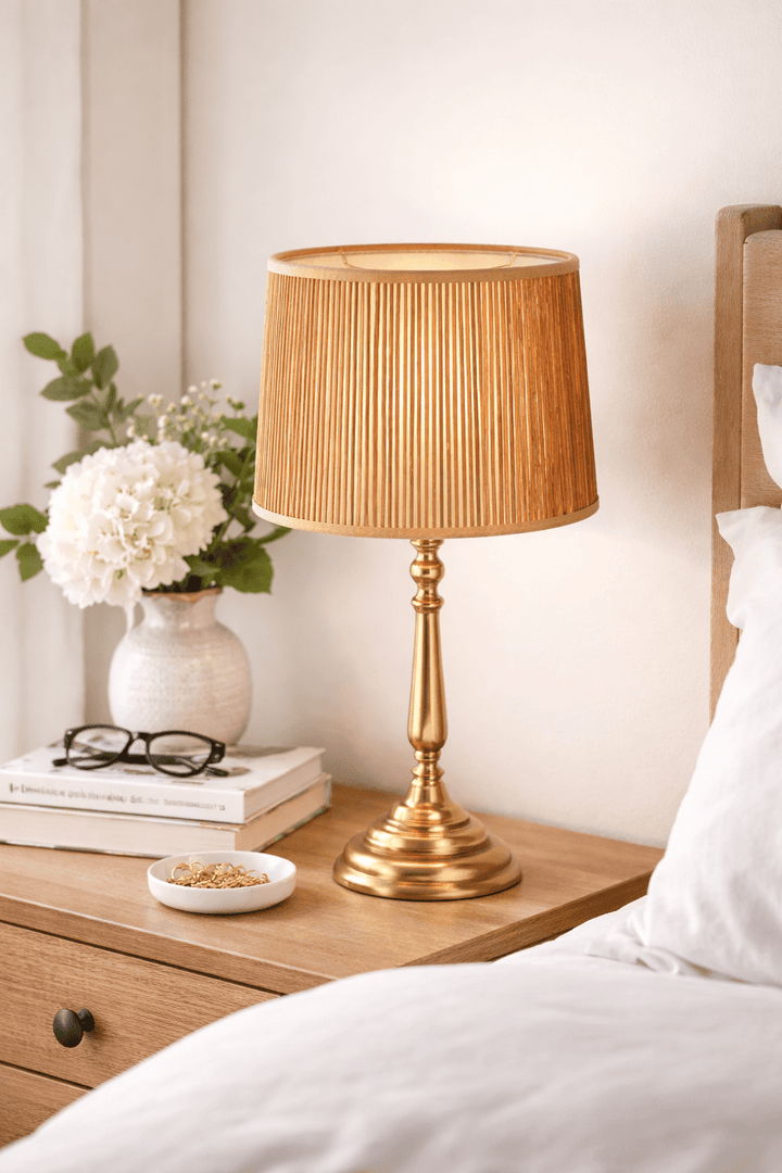 Handmade Wooden Stick Drum Lampshade - Lux Lamp Shades