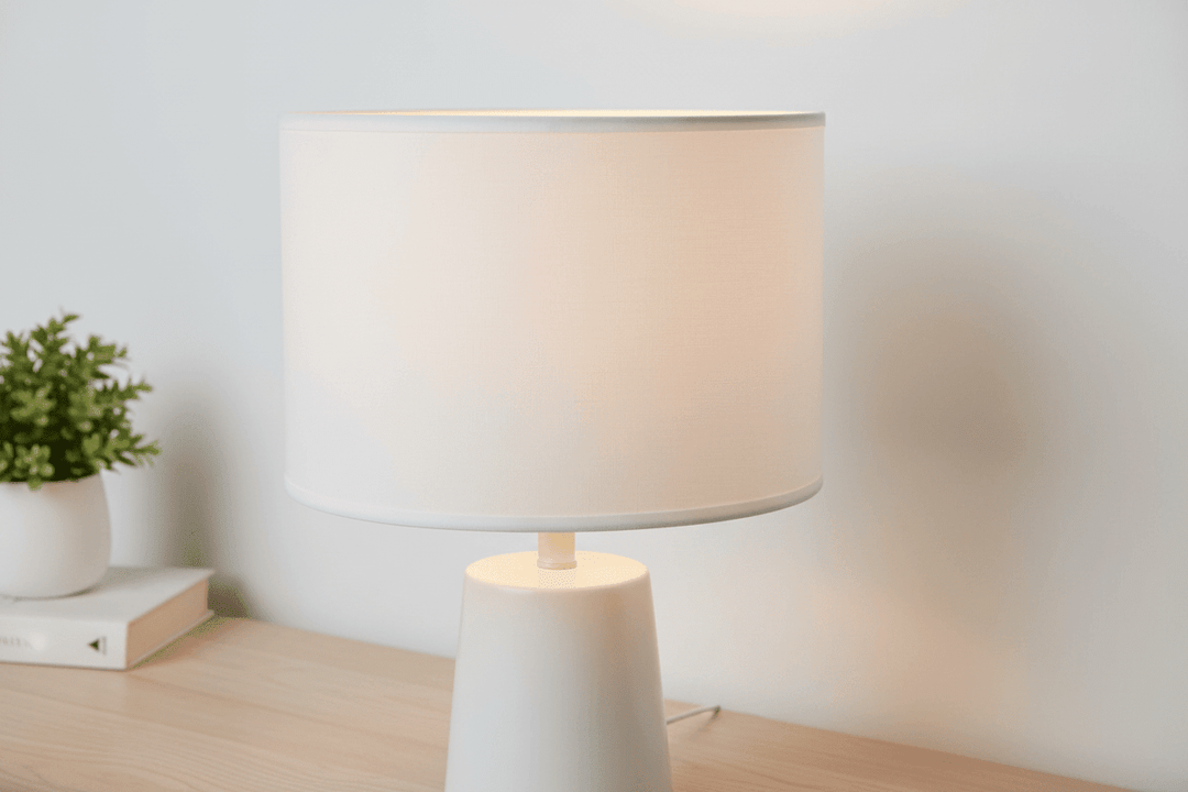 Linen Barrel Lampshade | 12 - 20" | 6 Neutral Colors - Lux Lamp Shades