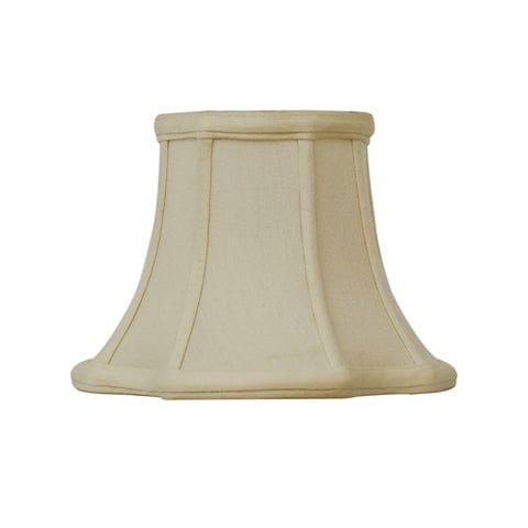 Maltese Bell Anna Rayon Lamp Shade - Coffee - Lux Lamp Shades