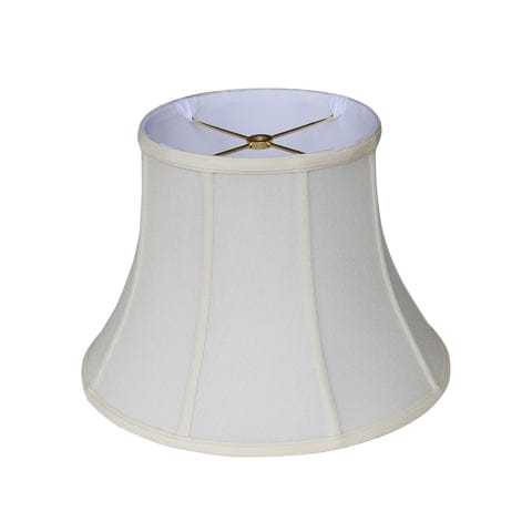Modified Bell Anna Rayon Lamp Shade - Egg Shell - Lux Lamp Shades